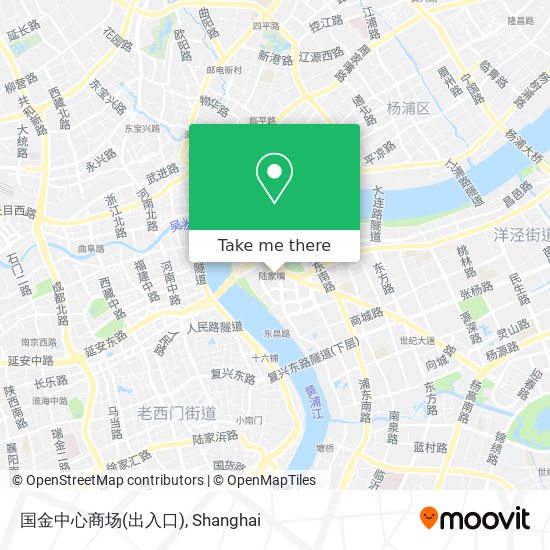 国金中心商场(出入口) map