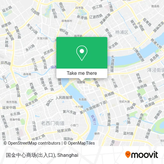 国金中心商场(出入口) map