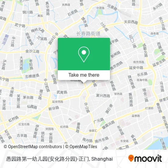 愚园路第一幼儿园(安化路分园)-正门 map