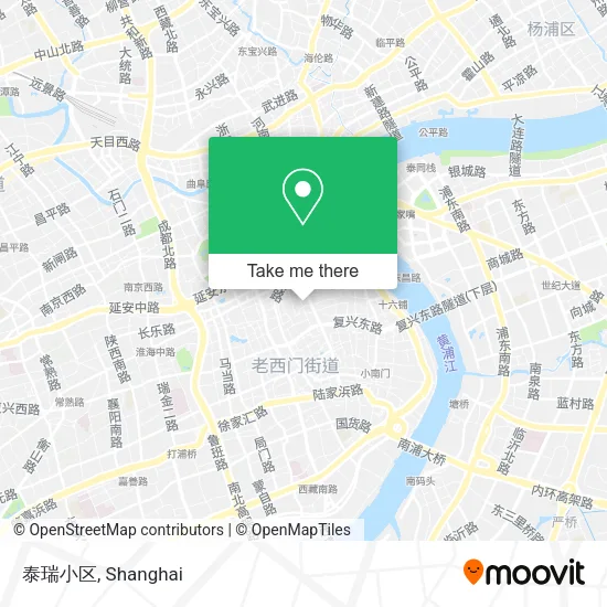 泰瑞小区 map