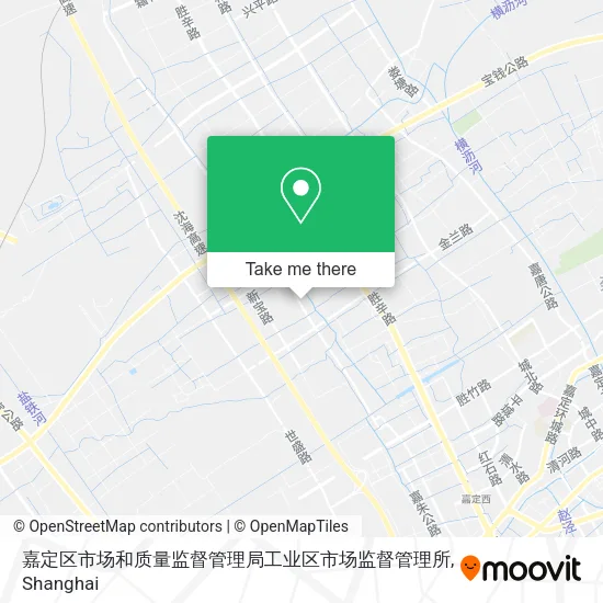 嘉定区市场和质量监督管理局工业区市场监督管理所 map