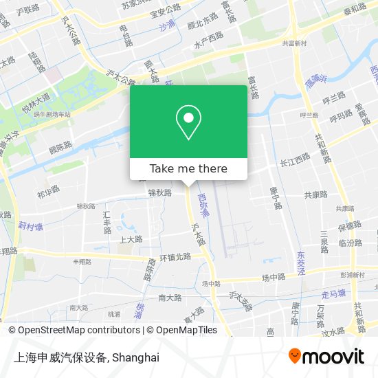 上海申威汽保设备 map