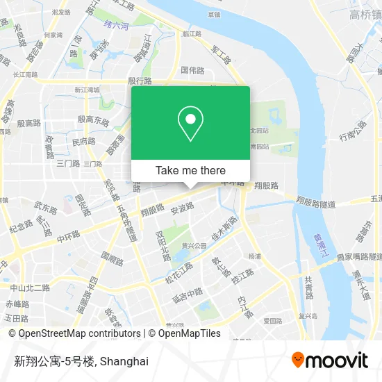新翔公寓-5号楼 map
