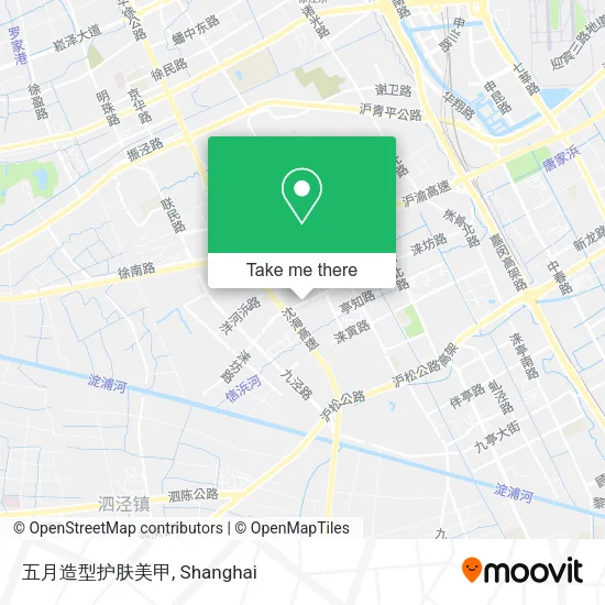 五月造型护肤美甲 map