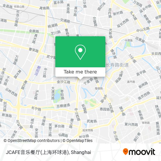 JCAFE音乐餐厅(上海环球港) map