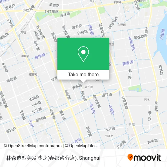 林森造型美发沙龙(春都路分店) map