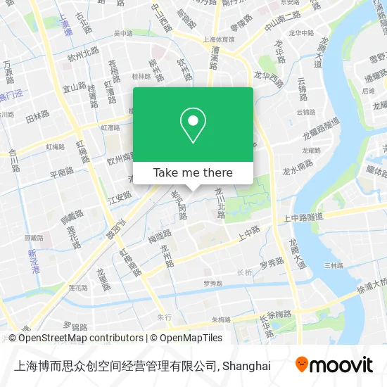 上海博而思众创空间经营管理有限公司 map