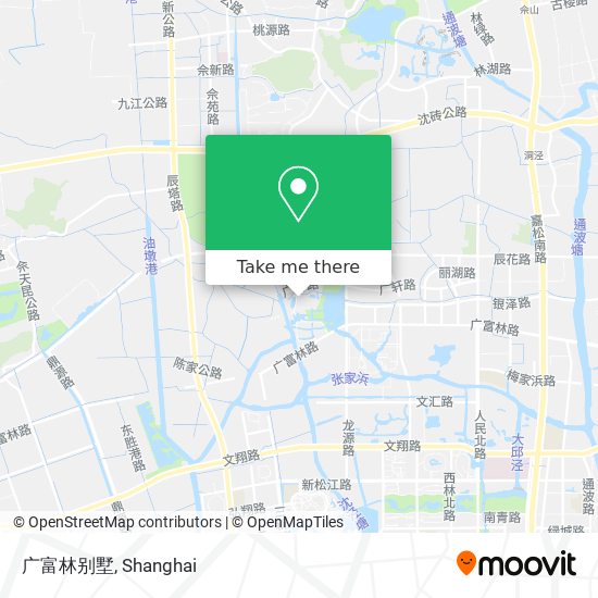 广富林别墅 map