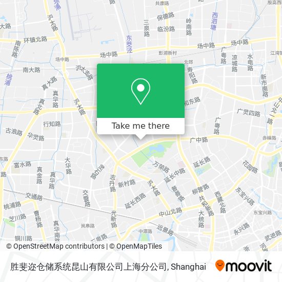 胜斐迩仓储系统昆山有限公司上海分公司 map