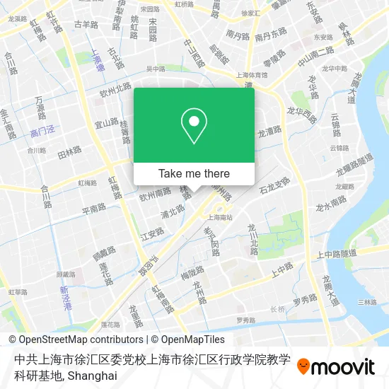 中共上海市徐汇区委党校上海市徐汇区行政学院教学科研基地 map