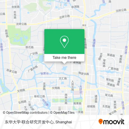 东华大学-联合研究开发中心 map
