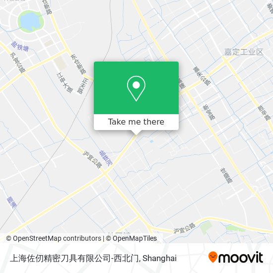 上海佐仞精密刀具有限公司-西北门 map