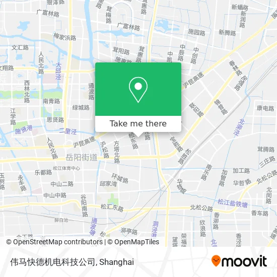 伟马快德机电科技公司 map
