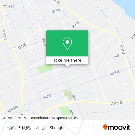 上海宝天机械厂-西北门 map