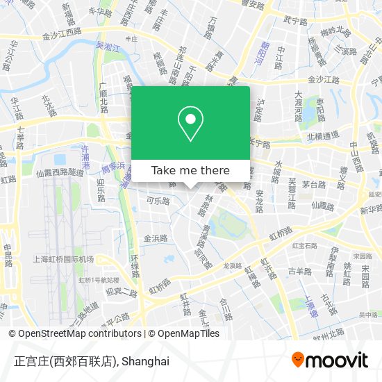 正宫庄(西郊百联店) map