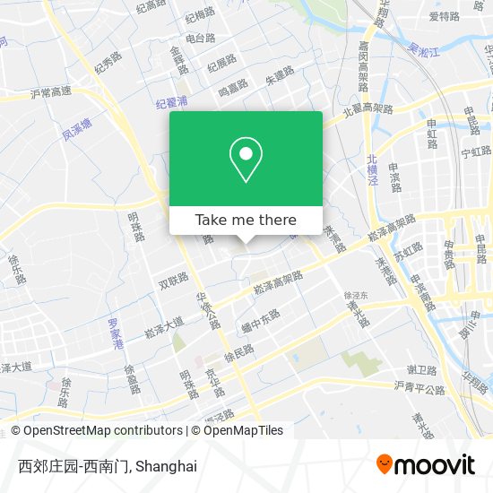 西郊庄园-西南门 map