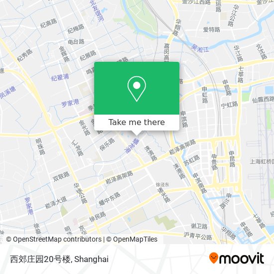 西郊庄园20号楼 map