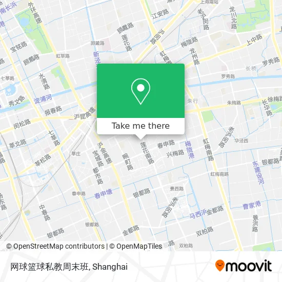 网球篮球私教周末班 map