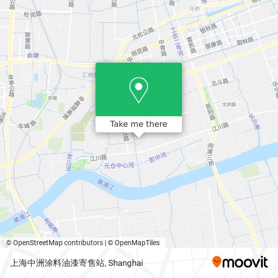 上海中洲涂料油漆寄售站 map
