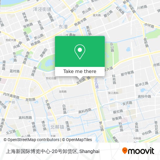 上海新国际博览中心-20号卸货区 map