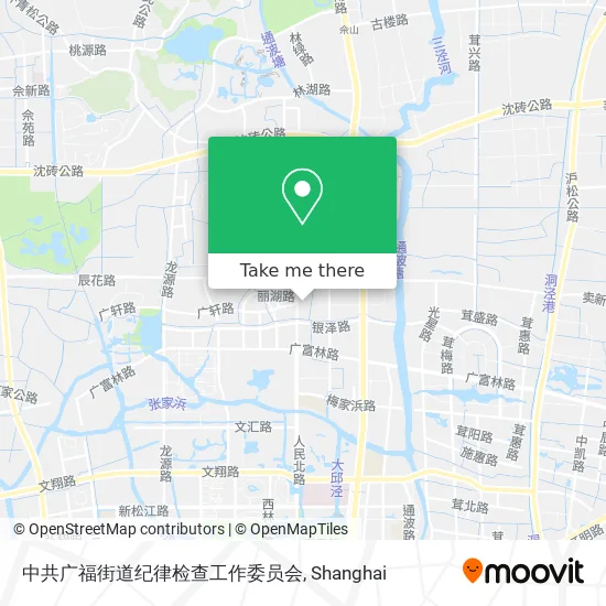 中共广福街道纪律检查工作委员会 map