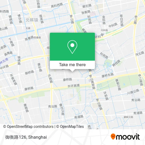 御衡路126 map