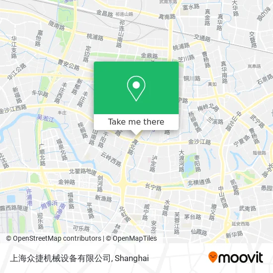 上海众捷机械设备有限公司 map