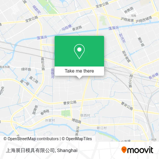上海展日模具有限公司 map