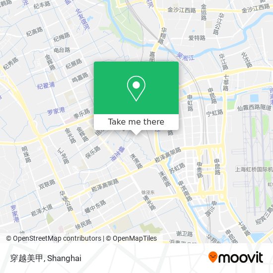 穿越美甲 map