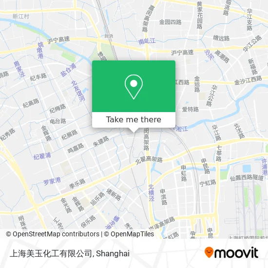 上海美玉化工有限公司 map