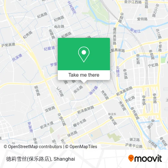 德莉雪丝(保乐路店) map