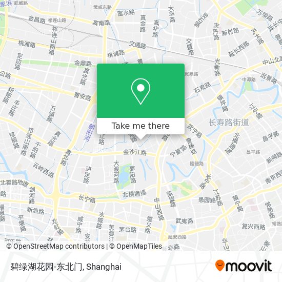 碧绿湖花园-东北门 map