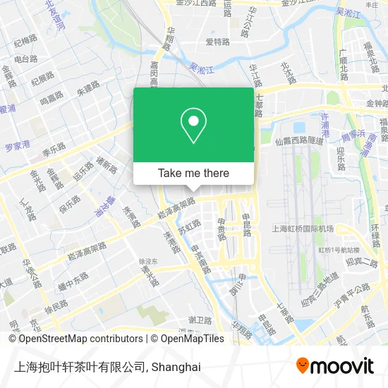 上海抱叶轩茶叶有限公司 map