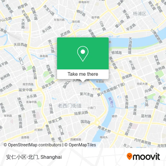 安仁小区-北门 map