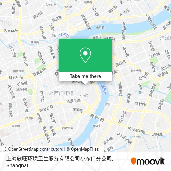 上海欣旺环境卫生服务有限公司小东门分公司 map