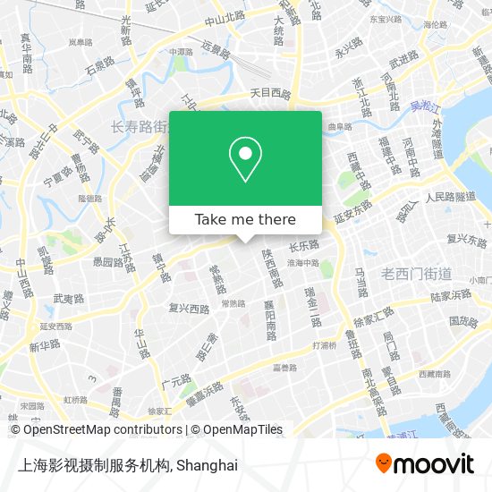 上海影视摄制服务机构 map