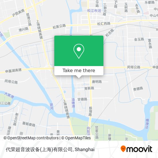 代荣超音波设备(上海)有限公司 map