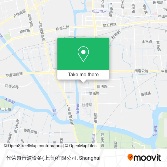 代荣超音波设备(上海)有限公司 map