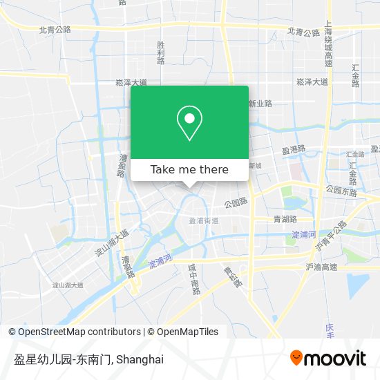 盈星幼儿园-东南门 map