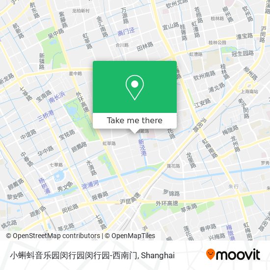 小蝌蚪音乐园闵行园闵行园-西南门 map