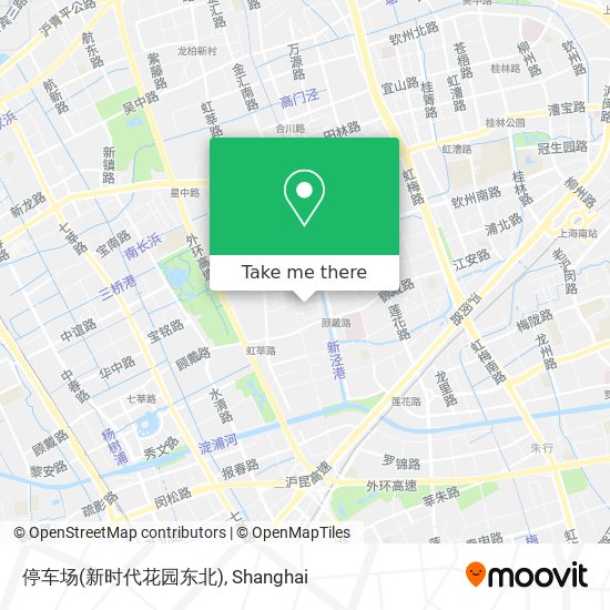 停车场(新时代花园东北) map