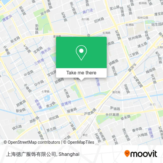 上海德广服饰有限公司 map