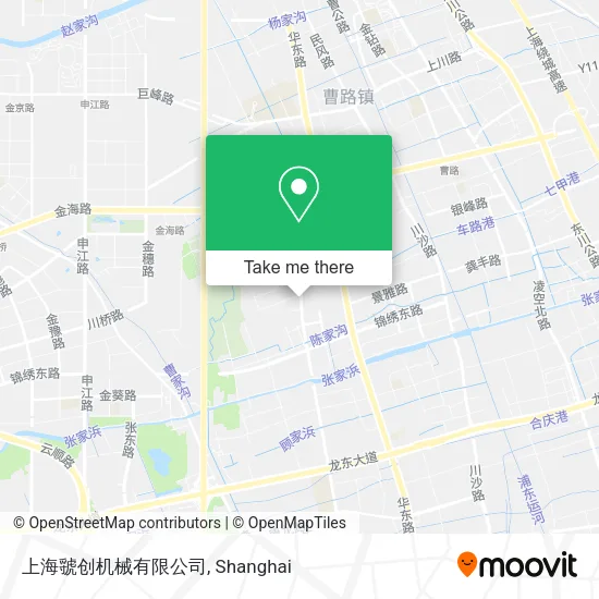 上海虢创机械有限公司 map