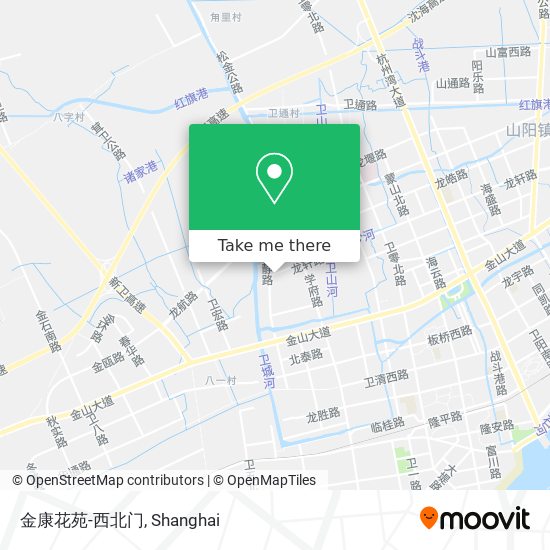 金康花苑-西北门 map