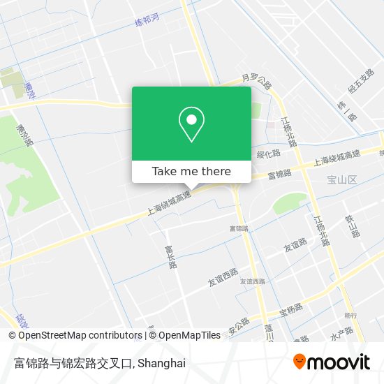 富锦路与锦宏路交叉口 map