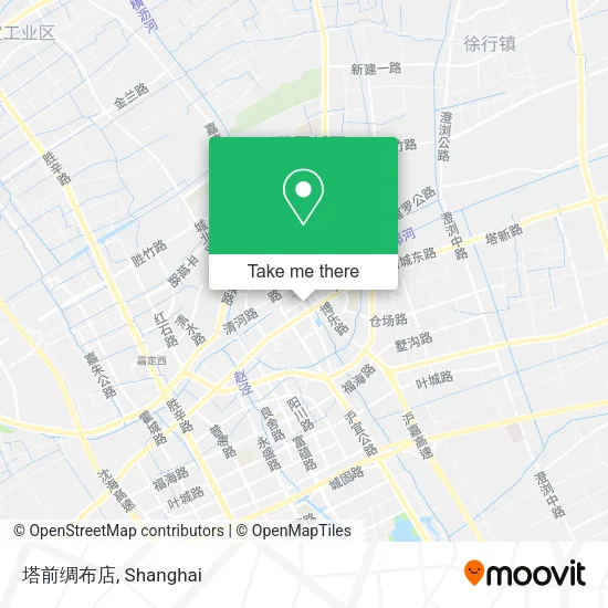 塔前绸布店 map