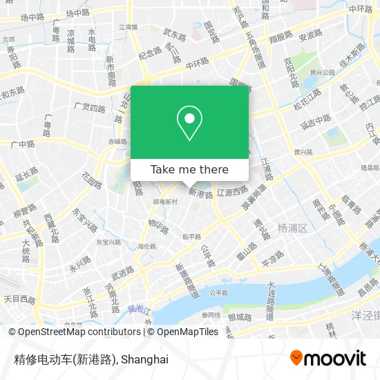 精修电动车(新港路) map
