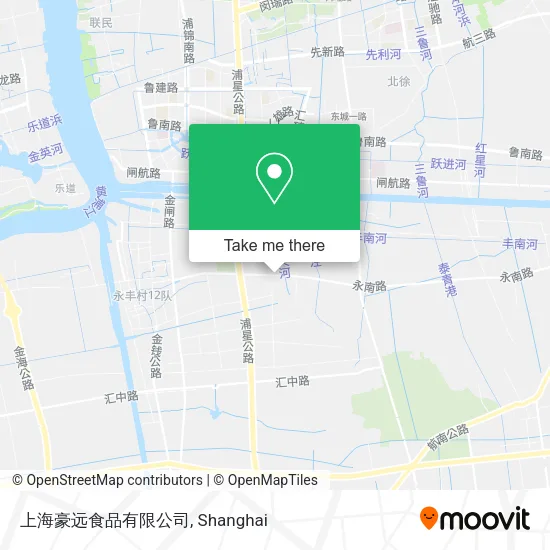 上海豪远食品有限公司 map