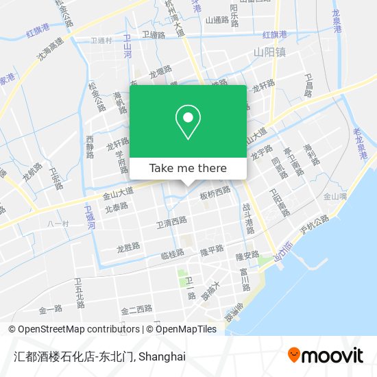 汇都酒楼石化店-东北门 map