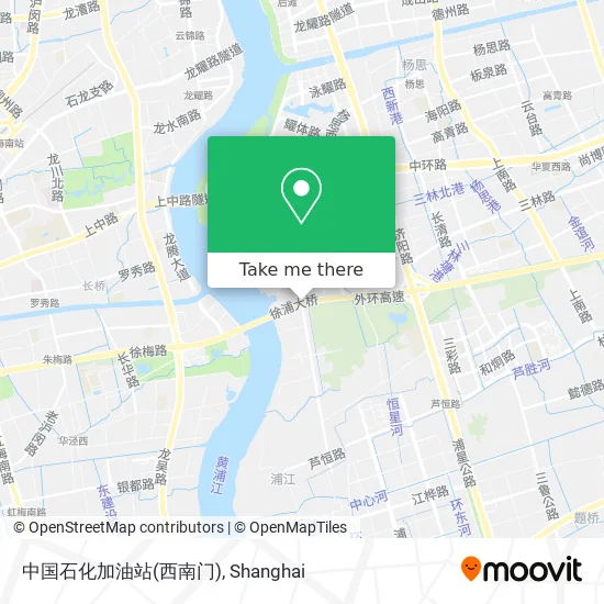 中国石化加油站(西南门) map